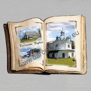 Magnetka Buch - Turcianske Teplice - Collage