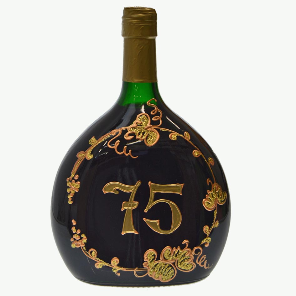 Rotwein - Zum 75. Geburtstag 0,75L