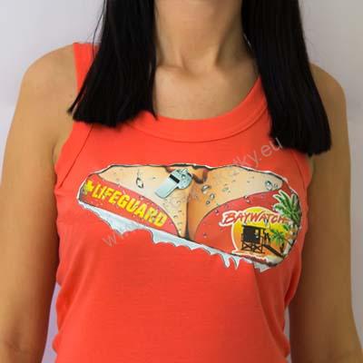 Damen-Tank-Top - Rettungsschwimmer - orange L