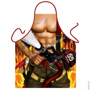 Küchenschürze - Feuerwehrmann