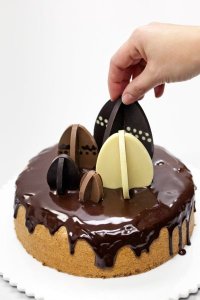 Schokoladenform 3D-Eier