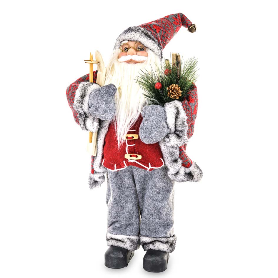 Weihnachtsmann-Figur 48 cm