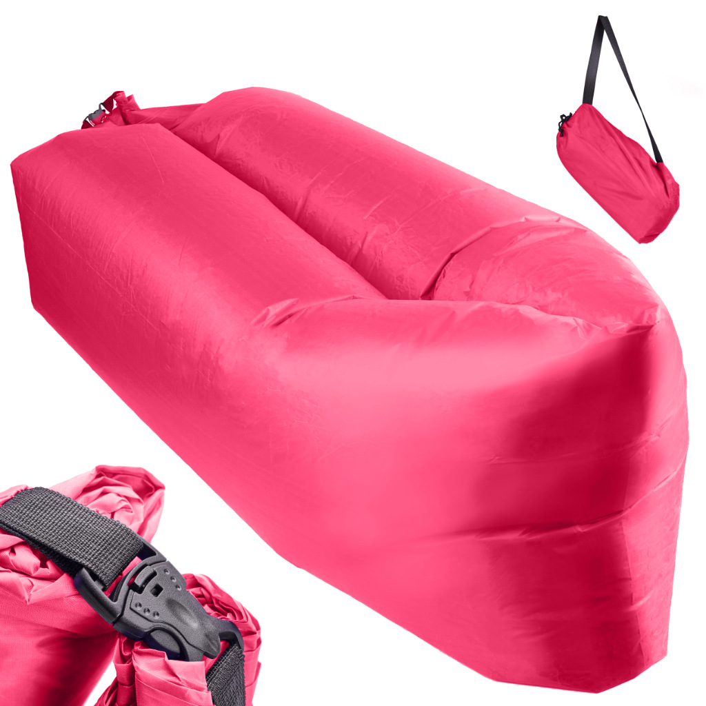 Faulenzer-Tasche - rosa 230cm x 70cm