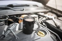 Kaffeebecher für Mechaniker