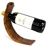 Weinregal aus Holz - Schildkröte