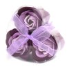 3er Set Seifenblüten - Lavendel Rose